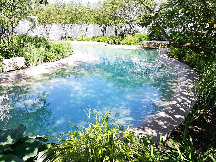 Aussenpool, eingelassen, für anspruchsvolle Gartenliebhaber